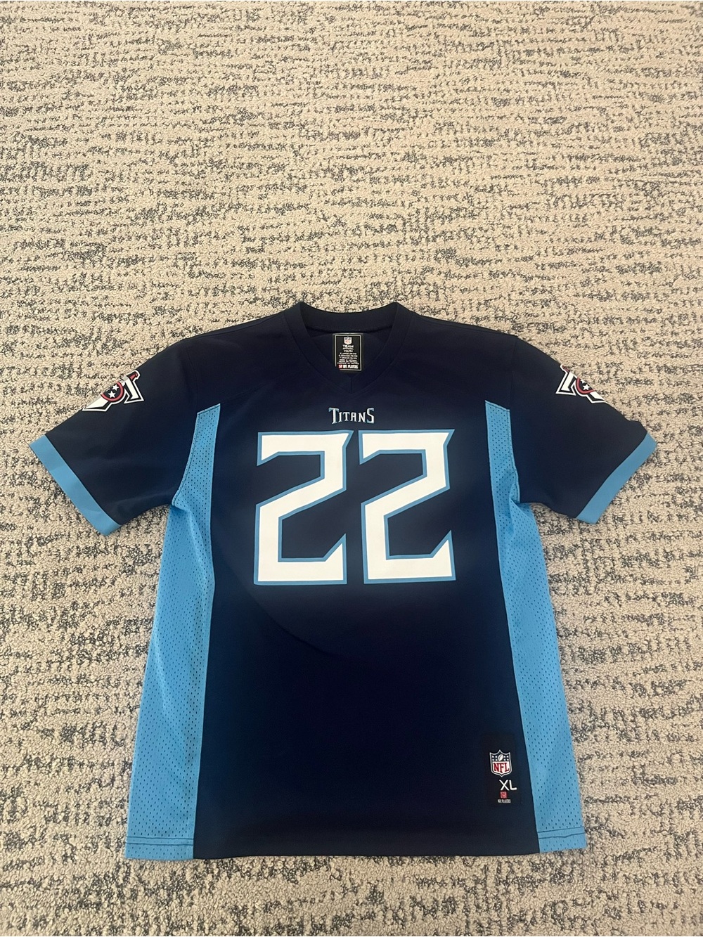 NFL Tennessee Titans #22 Derrick Henry Boys Jersey